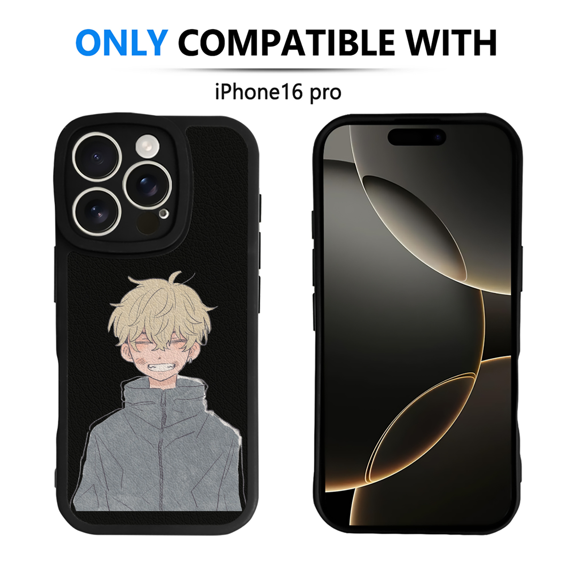 （画像用） 東京リベンジャーズ Tokyo Revengers 【iPhone 16シリーズ対応】シリコンスマホケース（レザー調） 材質：シリコン